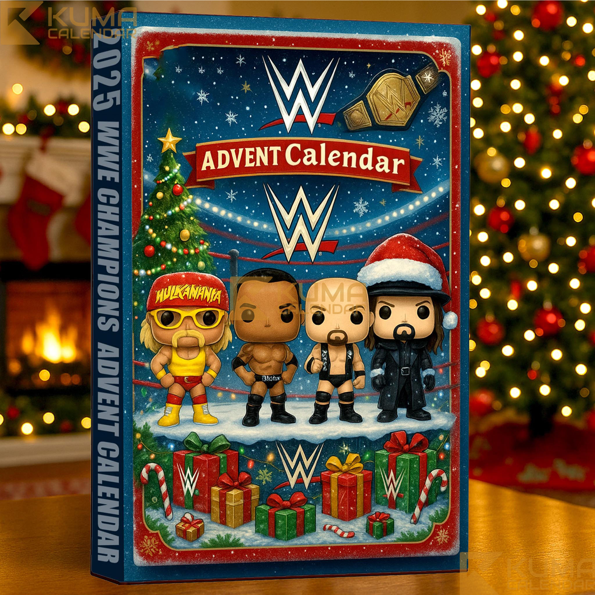 WWE Champions Advent Calendar 2025 11 WWE Champions Advent Calendar 2025 featuring 24 days of exclusive wrestling-themed gifts and superstar collectibles for WWE fans.