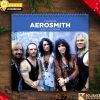 Aerosmith 2025 Calendar featuring exclusive band photography.