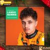 Lando Norris 2025 Calendar featuring exclusive images of the F1 driver.