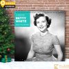Betty White 2025 Calendar 6 Betty White 2025 Calendar featuring iconic moments from her illustrious career.