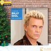 Billy Idol 2025 Calendar featuring exclusive portraits and concert highlights.