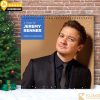 Jeremy Renner 2025 Calendar featuring exclusive photos of the Hawkeye star and versatile actor.